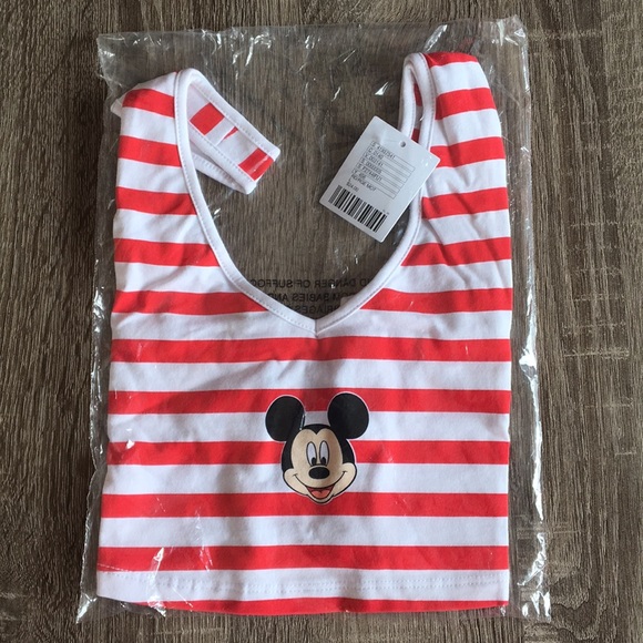 Mickey Mouse Crop Top - Picture 1 of 4